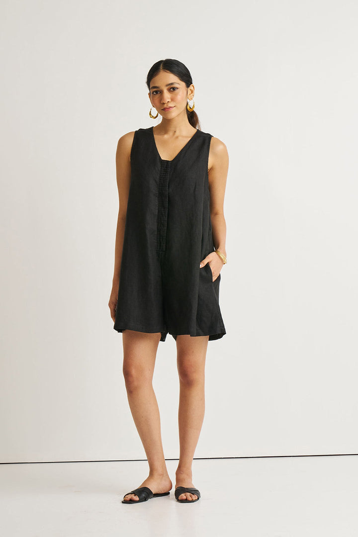 Romp and Play Romper - Black