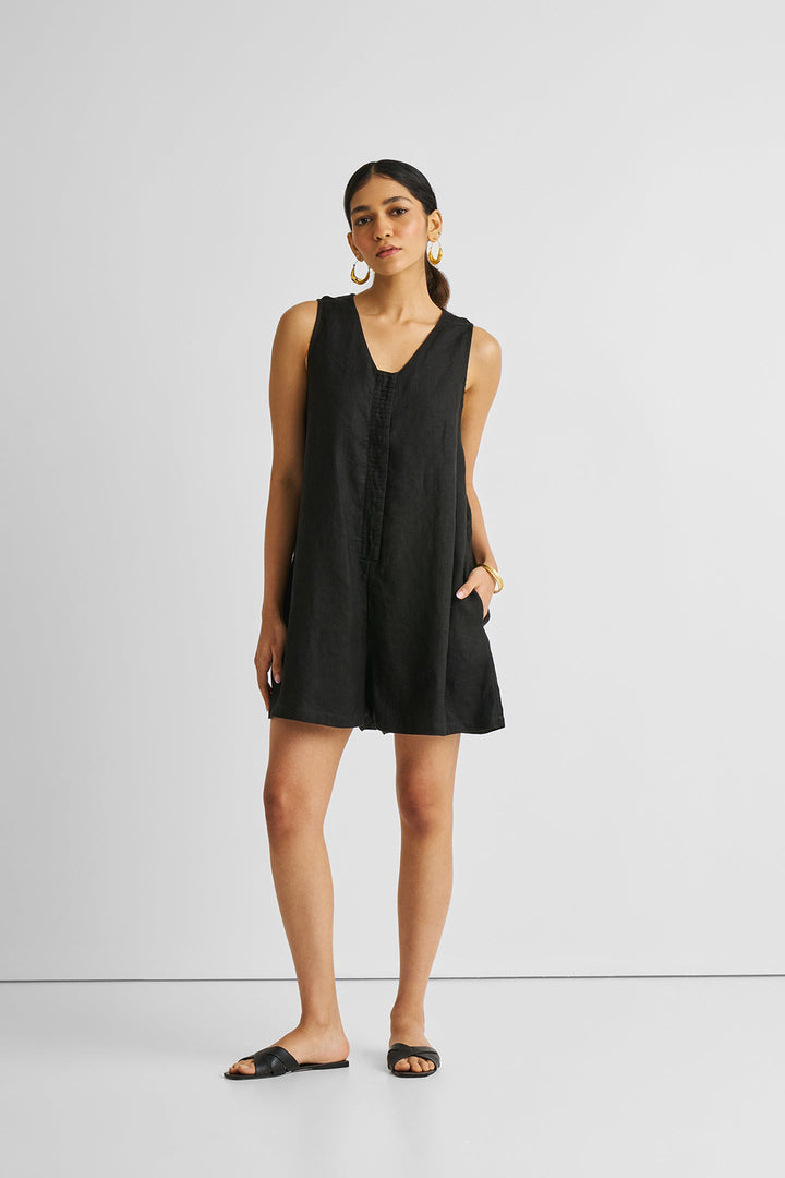 Romp and Play Romper - Black