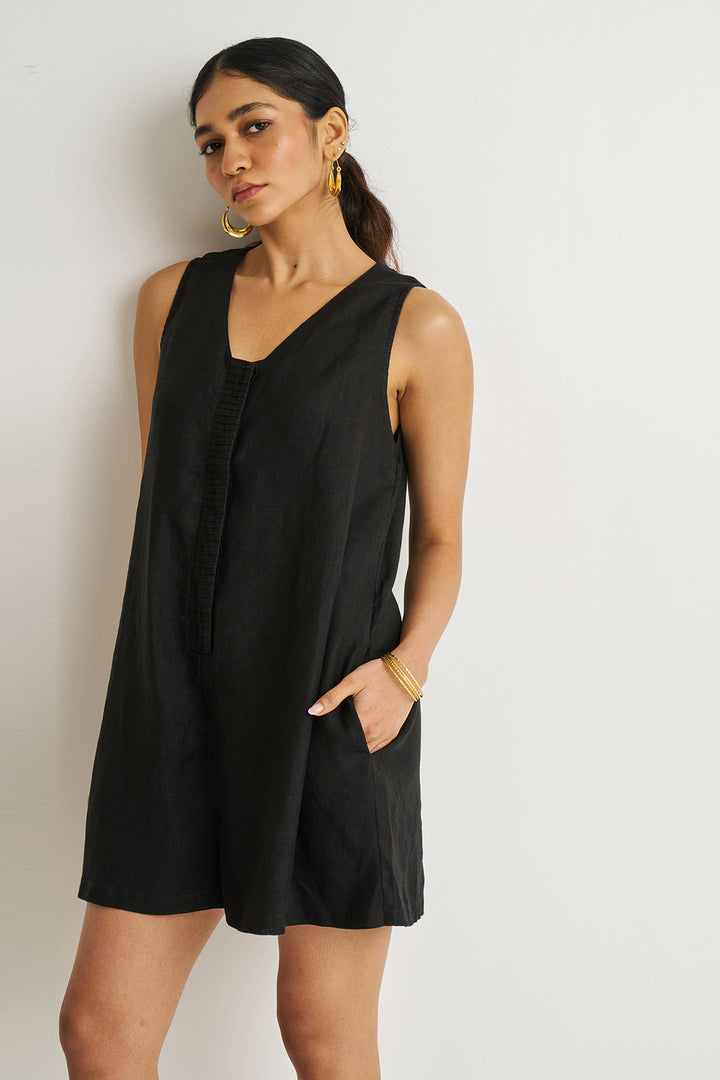 Romp and Play Romper - Black