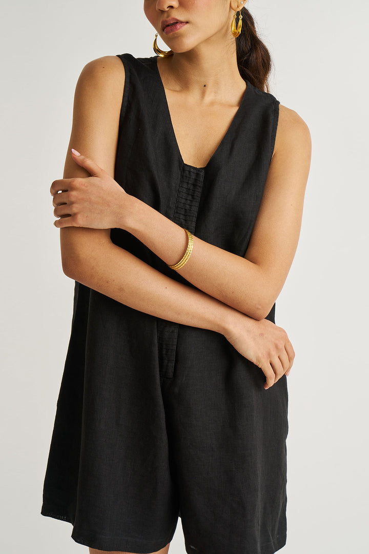 Romp and Play Romper - Black