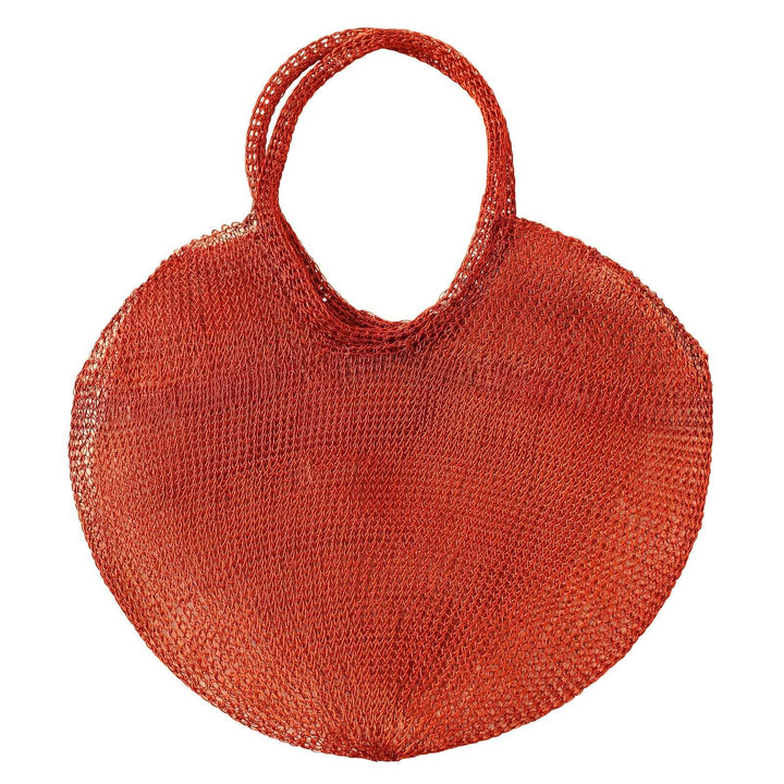 Sol Mesh Wire Tote Bag - Copper