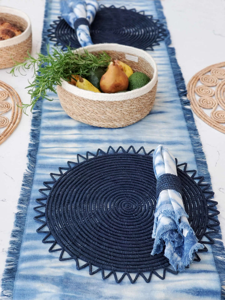 Surya Woven Palm Fiber Placemat (Set of 2)