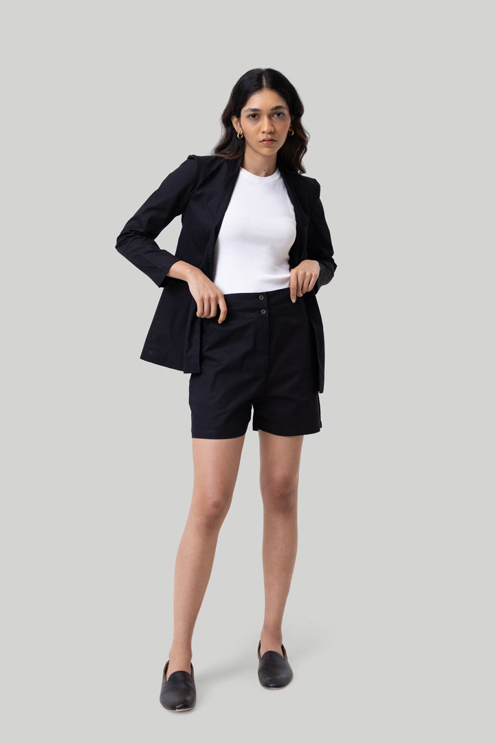 Summer Heat Blazer - Black