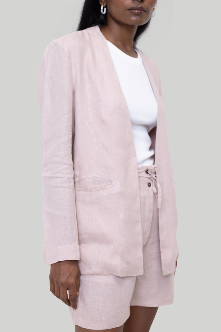 Summer Heat Blazer - Pink