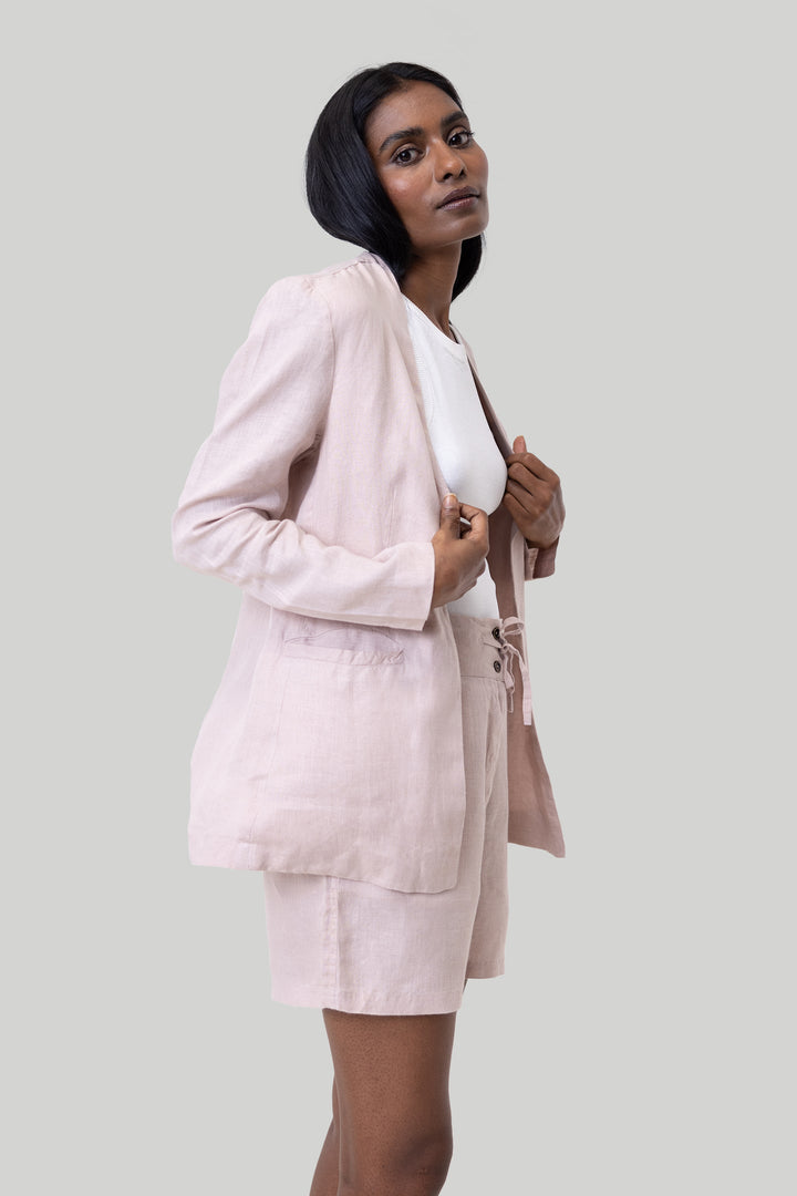 Summer Heat Blazer - Pink