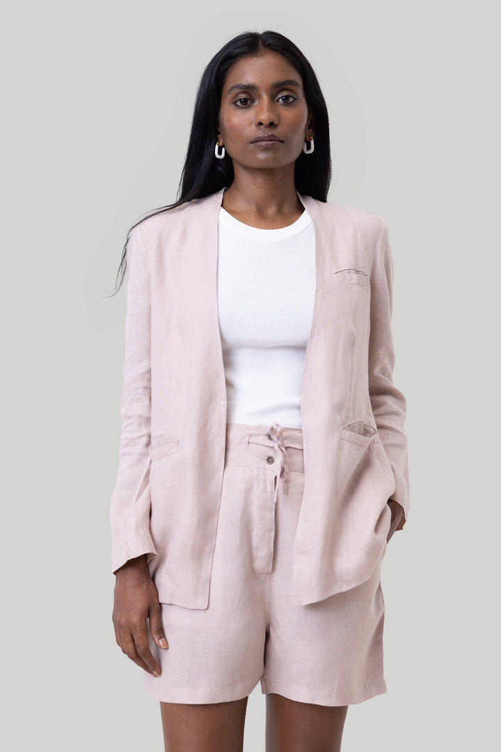 Summer Heat Blazer - Pink