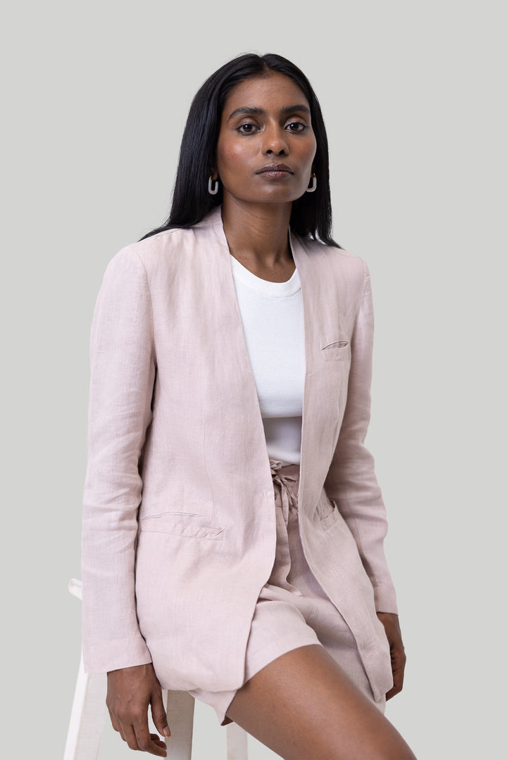 Summer Heat Blazer - Pink