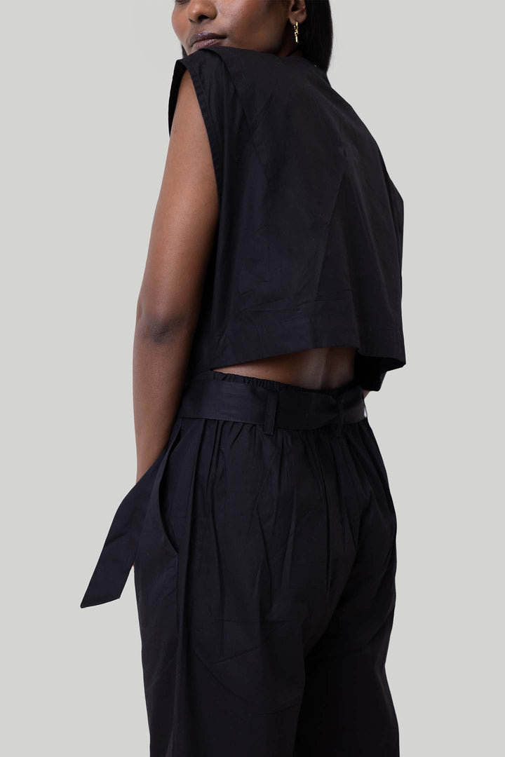 Summer Jive Jumpsuit - Black