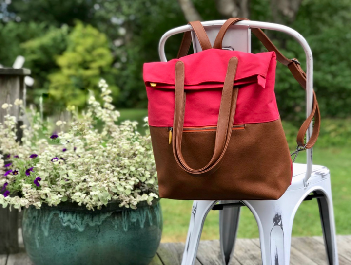 Greenpoint Vegan Backpack Tote