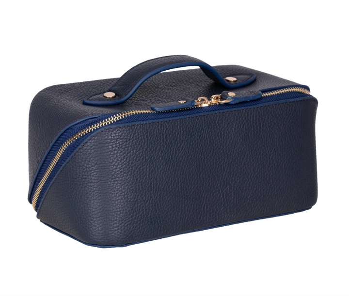 Haines Leather Cosmetic Bag – Stylish & Durable Makeup Bag for Travel