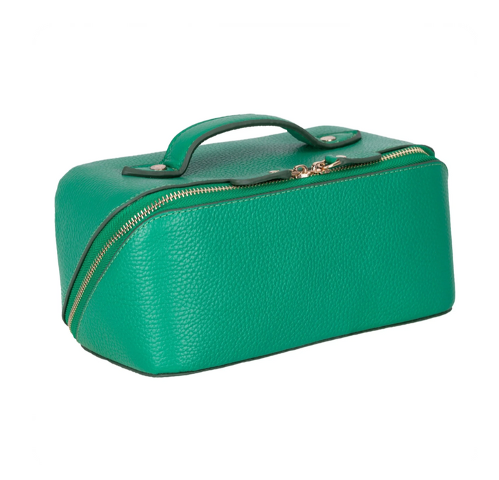 Haines Leather Cosmetic Bag – Stylish & Durable Makeup Bag for Travel