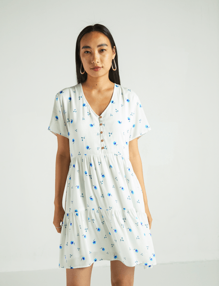 Short tiered dress