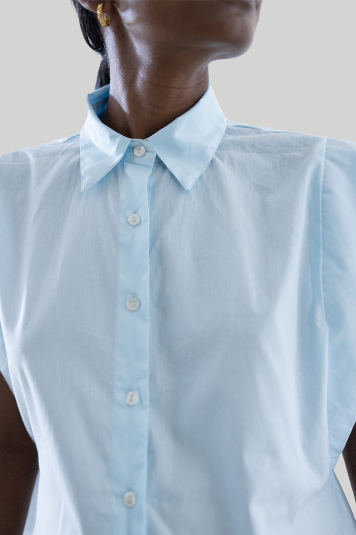 The Perfect Summer Button Down - Blue