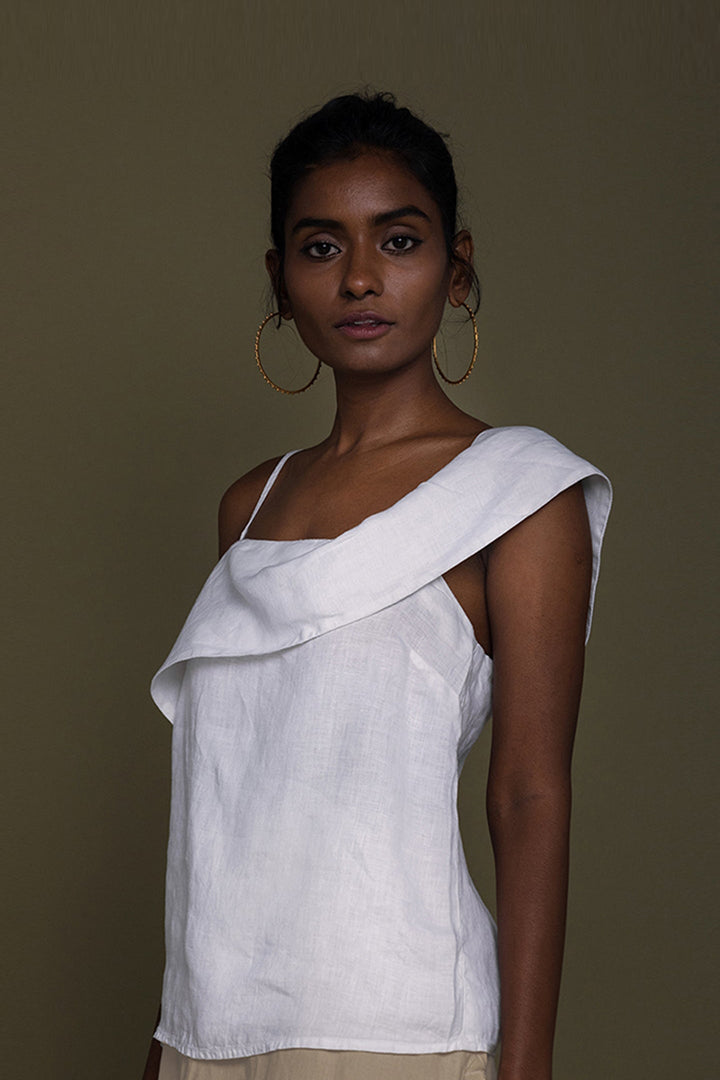 Wandering Wave Shirt - White