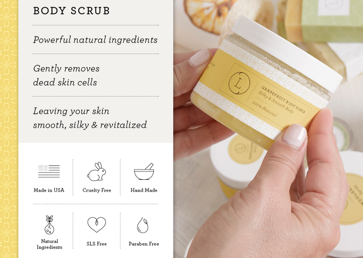 Reviving Set with Grapefruit Shea Butter & Body Scrub