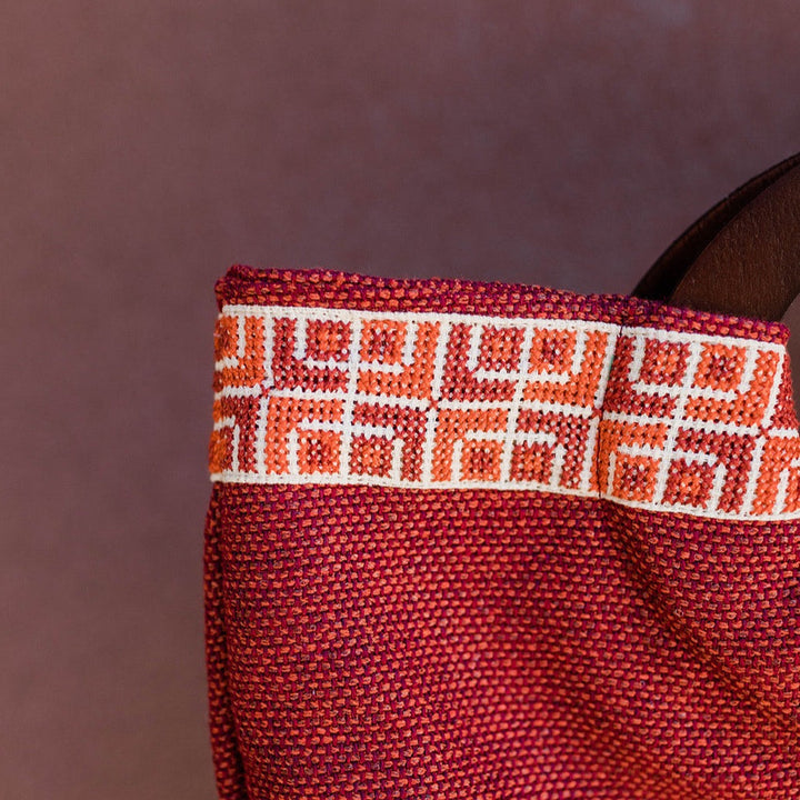 Half Moon Clutch | Red