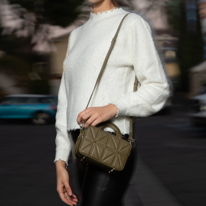 Taylor Small Crossbody Bag - Olive Green