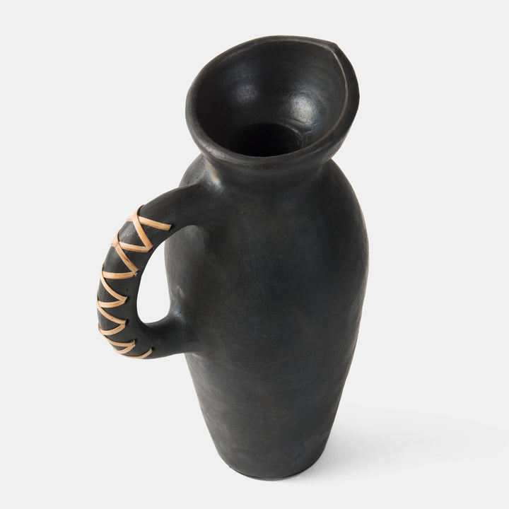 Longpi Black Clay Vase