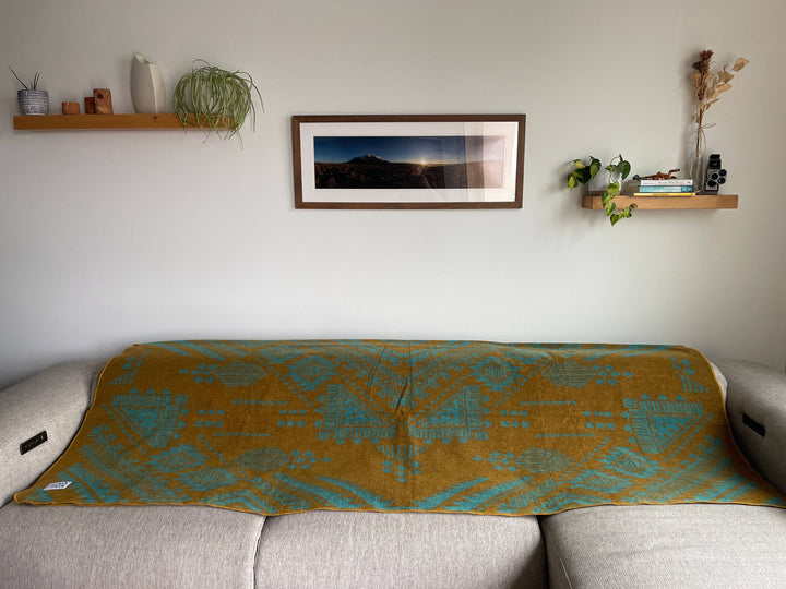 Quito Blanket - Mustard Yellow