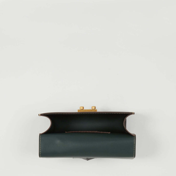 Susu The Jessica Small Leather Crossbody Bag Black