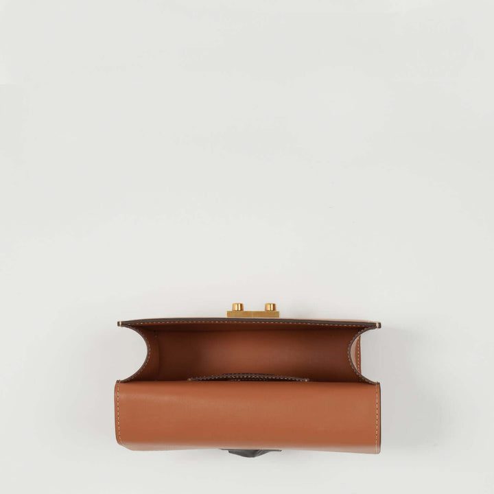 Susu The Jessica Brown Leather Crossbody Bag