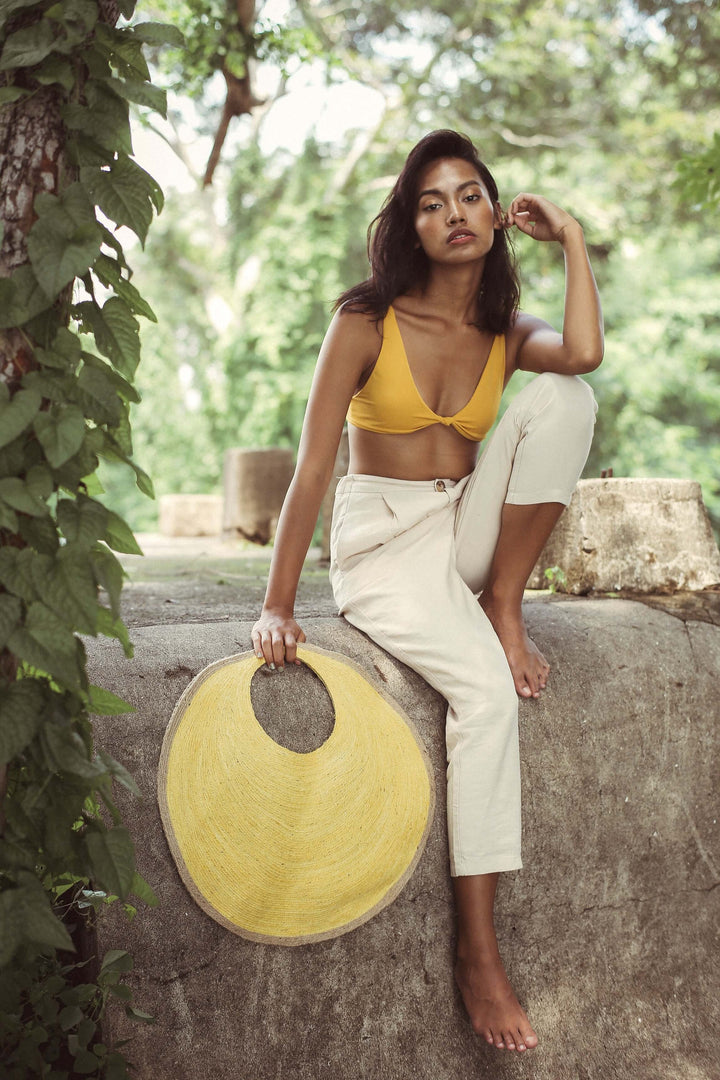 Solo Citroen Jute Bag