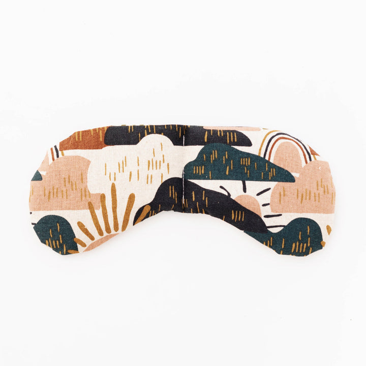 Eye Mask + Neck Wrap Bundle | Rainbow Hill