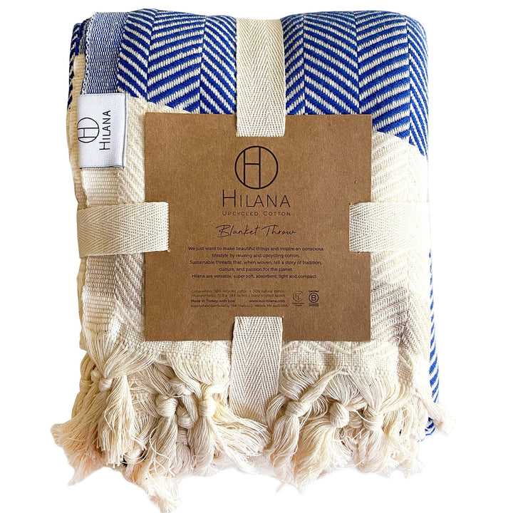 Pipa Sustainable Hand-loomed Throw Blanket