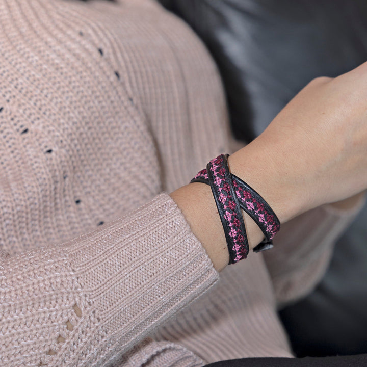 Rana Choker / Wrap Bracelet | Rose