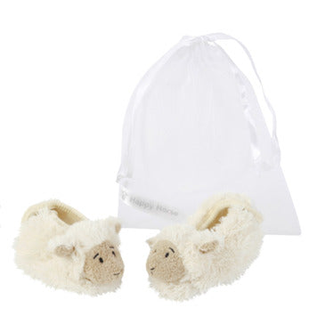 Lammy Slippers in Organza Bag by Happy Horse