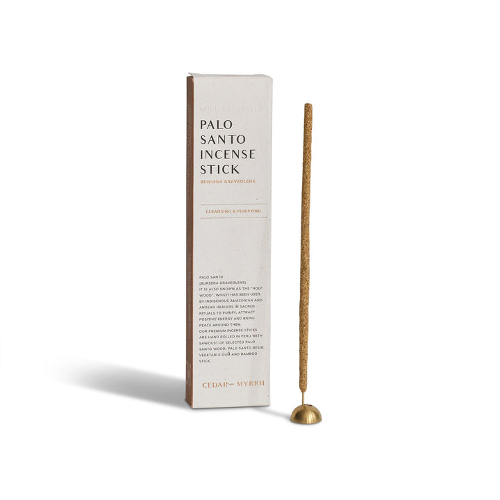 Palo Santo Incense Sticks – 7 Hand-Rolled Sticks from Peru