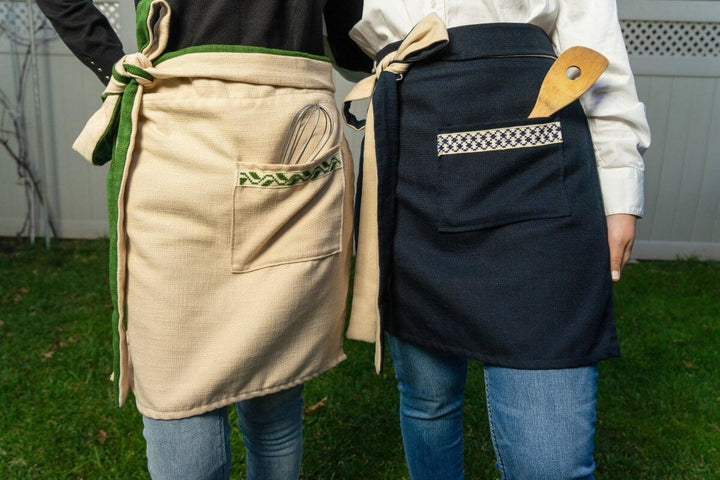 Kuffiyeh Apron - Blue