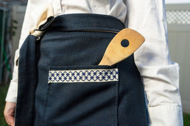 Kuffiyeh Apron - Blue