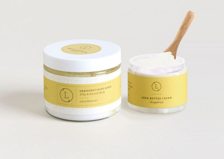 Reviving Set with Grapefruit Shea Butter & Body Scrub