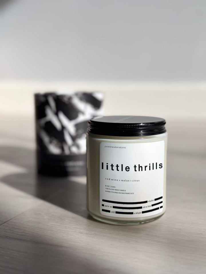 Little Thrills / Red Wine + Melon + Citrus Candle