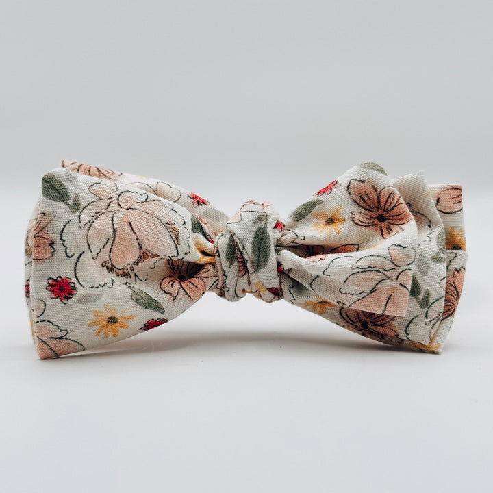 Three Little Bows Headband- Muguet