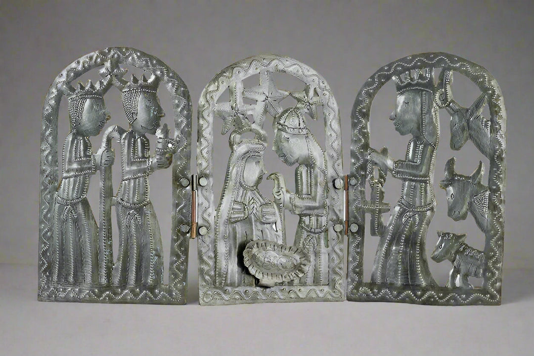 Small Nativity Triptych