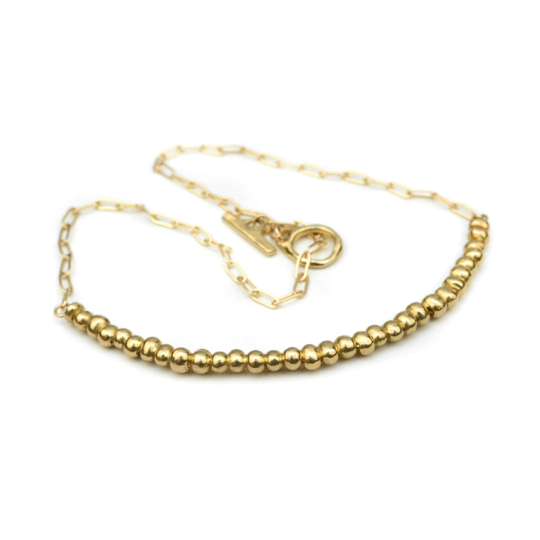 Droplet Bronze Necklace