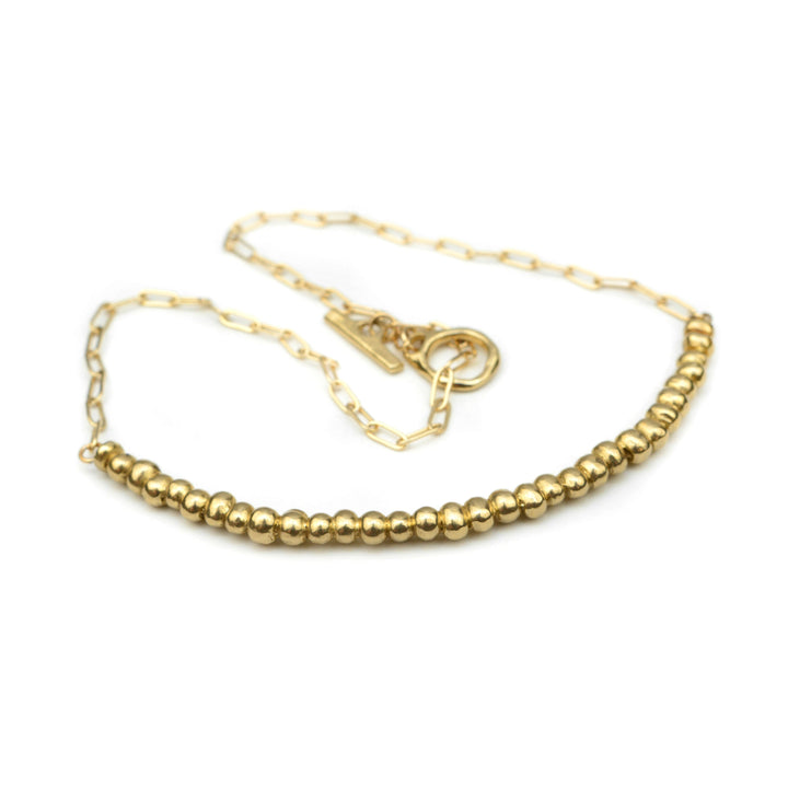 Droplet Bronze Necklace