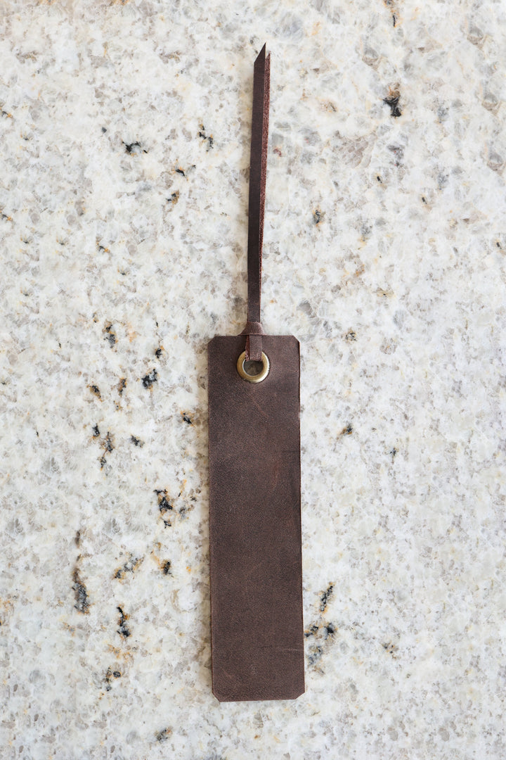 Leather Bookmark