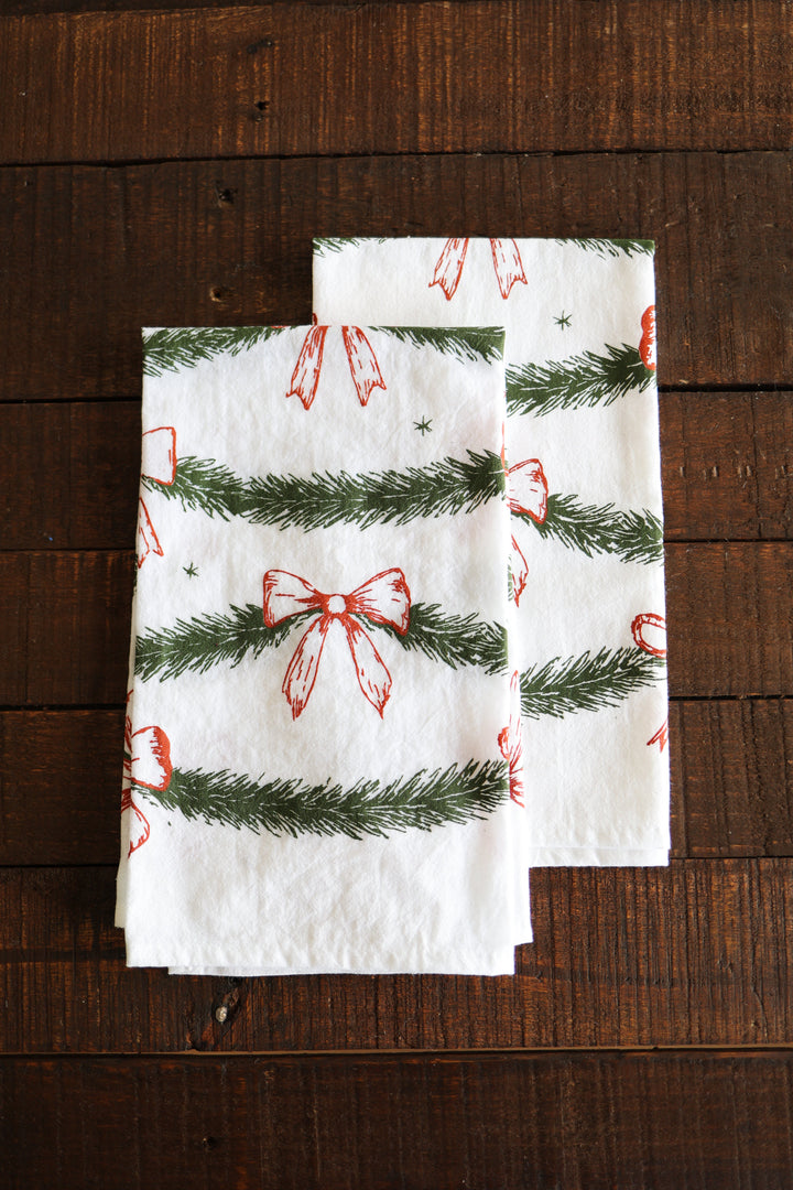 Garland Tea Towel
