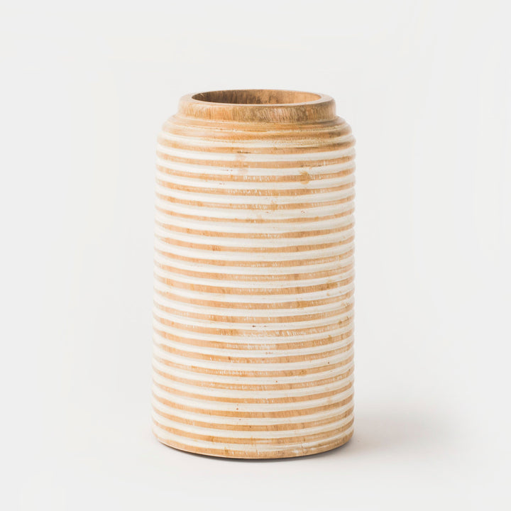 Etchra Vase - Rustic White