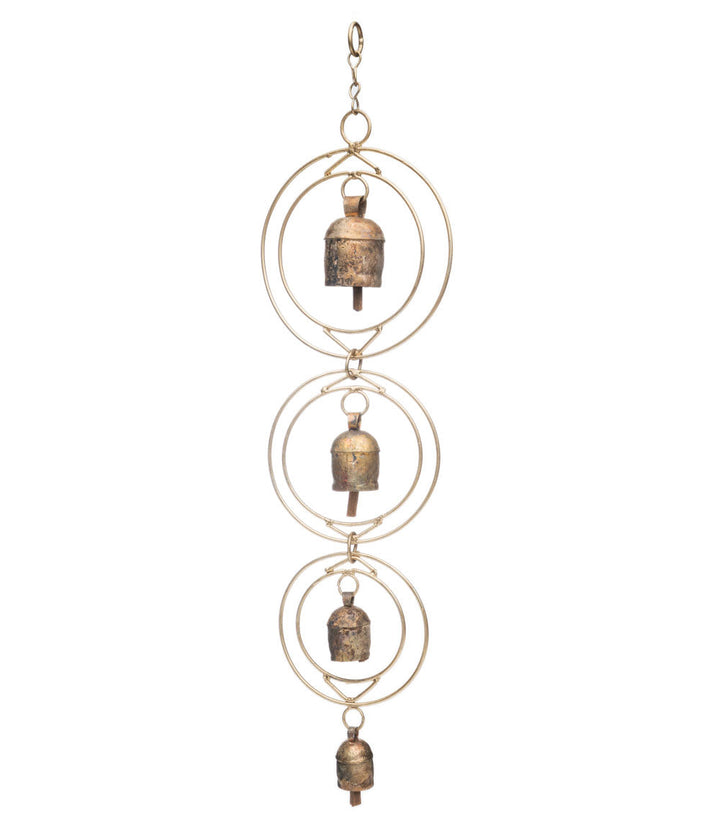 Ushas Dawn Long Rustic Bell Wind Chime - Hand Tuned