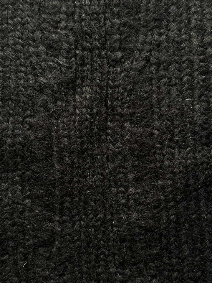 Oversized Ribbed Knit Sweater