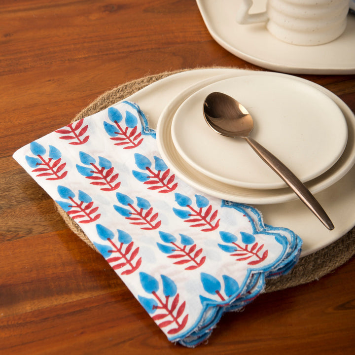 Meadow Handblocked Napkin Set