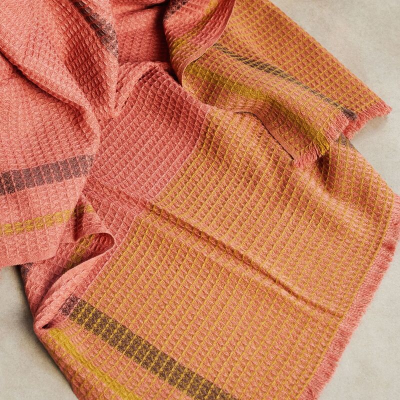 Cocoon Merino Waffle Handloom Throw