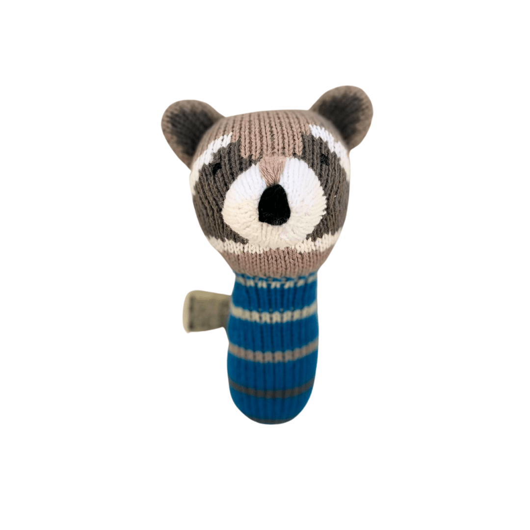 Mini Rattle Organic Cotton Baby Toy - The Ever Good