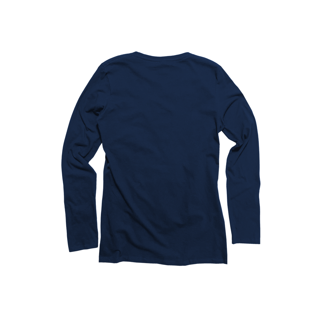 Ladies Premium Cotton Long Sleeve Tee