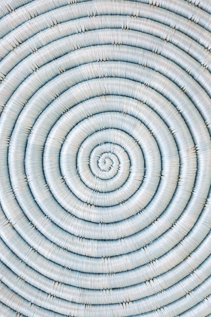 12" Sisal Placemat - Light Blue