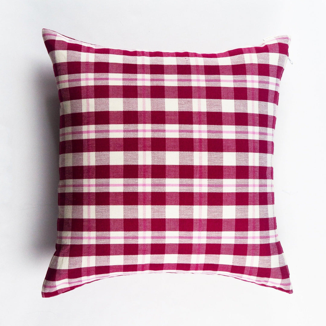 Archive NY Abigail Plaid Square Pillow
